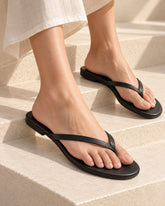 Simplicity Matte Black Flats