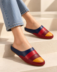 Navy Comfy Everyday Mules